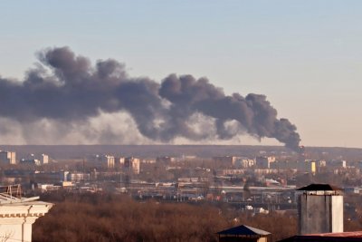 Украйна твърди, че е ударила летището в Курск