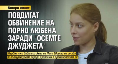 Втори опит: Повдигат обвинение на порно Любена заради "Осемте джуджета"