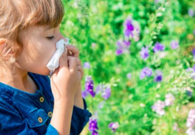 Няколко от най разпространените алергии при децата са свързани с бактерии