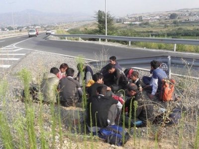 Камионът с мигрантите пътувал към София