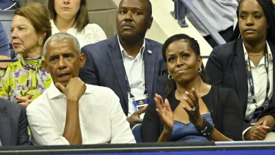 Президентът на САЩ Барак Обама и съпругата му Мишел бяха