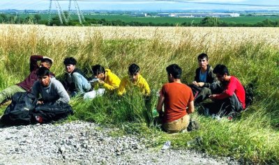 Девет мигранти са заловени край Челопечене съобщиха от МВР предаде