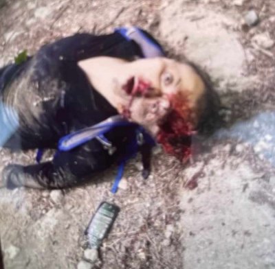 Брутална снимка на убития Алексей Петров се разпространява сред подземния