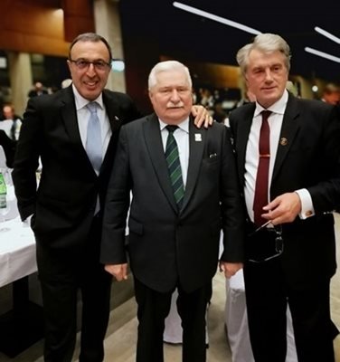 Петър Стоянов гост на 80-годишния юбилей на Лех Валенса