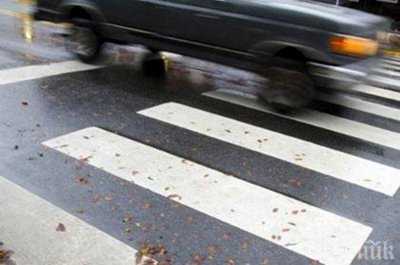 Шофьор блъсна жена на пешеходна пътека във Враца съобщиха от