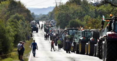 Земеделски производители блокираха пътя Разград - Русе
