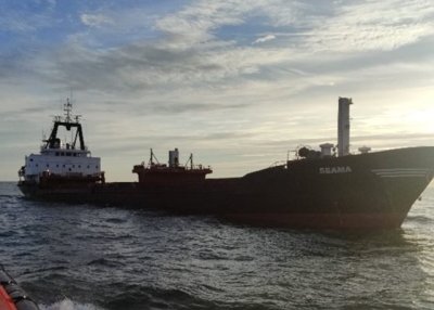Експлозия на товарен кораб в Черно море плаващ под флага