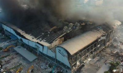 Пожар във фабрика за топки за голф в Тайван уби
