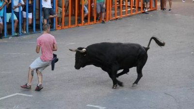 Бик намушка до смърт мъж в Испания