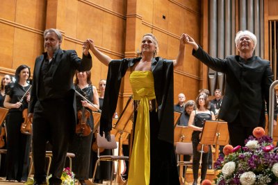 Звездният дует Диана Дамрау и Никола Тесте радва почитателите на операта у нас с гала в зала "България"