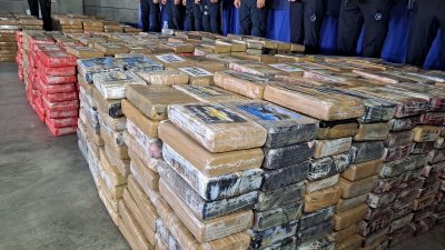 Близо 14 тона наркотици са конфискувани в Еквадор