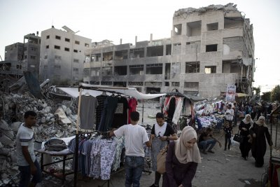 Повече от 123 000 души са били разселени в Ивицата Газа от