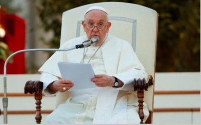Папа Франциск призова за мир в Израел