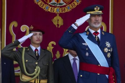 Испанската принцеса Леонор се появи във военна униформа