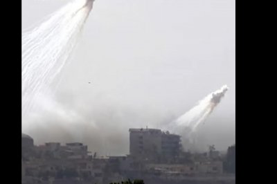 Израел отрече за белия фосфор при бомбардировката в ивицата Газа