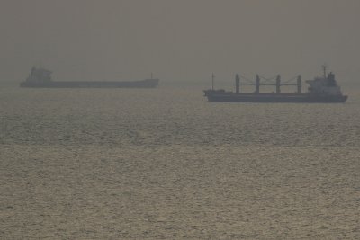 Товарни кораби се блъснаха в Мраморно море вчера съобщи Дениз
