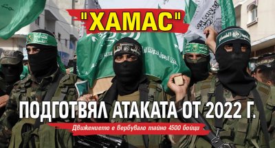 "Хамас" подготвял атаката от 2022 г.