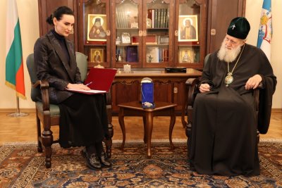 Българският патриарх Неофит прие днес посланика на Украйна у нас