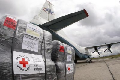 Русия изпрати 27 тона хуманитарна помощ за Газа