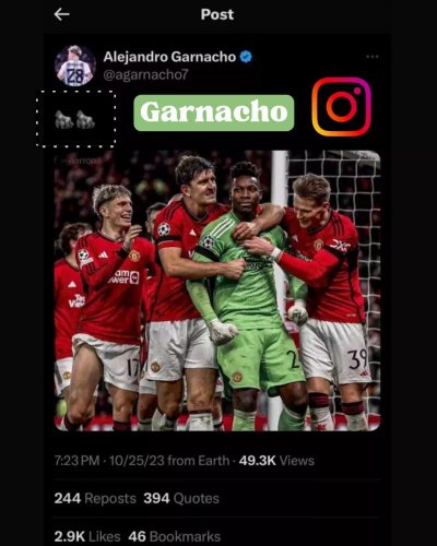 Крилото на Манчестър Юнайтед Алехандро Гарначо може да бъде наказан