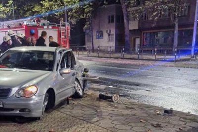 Тежка катастрофа е възникнала около полунощ на бул Цар Борис