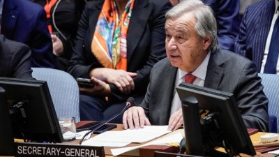 Израел поиска оставката на генералния секретар на ООН Антонио Гутериш