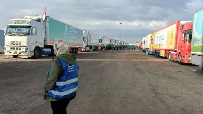 Четвърти конвой с помощи пристигна в ивицата Газа