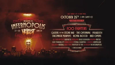Foo Fighters, Megadeth и Брус Дикинсън са сред първите обявени за Hellfest 2024