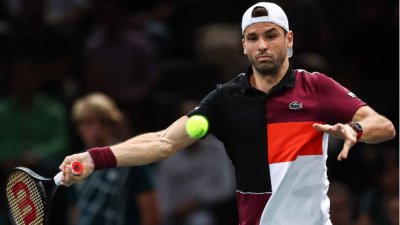 Българският тенисист Григор Димитров бе много щастлив след победата си