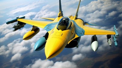 Украинските пилоти започнаха практическо обучение във въздуха на изтребители F 16  Новината обяви говорителят