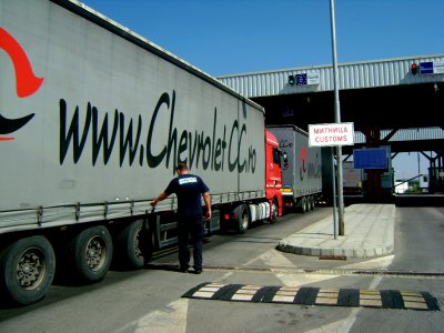 Камионите които напускат румънска територия през ГКПП Гюргево трябва да