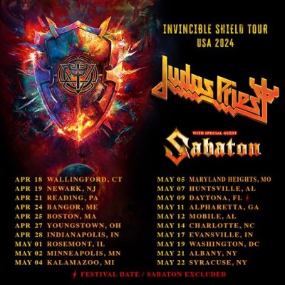 Judas Priest обяви датите за европейското и американското си турне