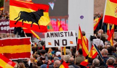 15 000 излязоха на протест в Мадрид срещу Закона за аминистията
