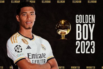 Звездата на Реал Мадрид Джуд Белингам получи трофея си Golden