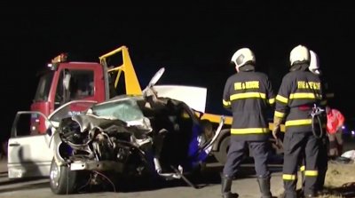 Зверската катастрофа край Казанлък е заради почерпен шофьор?