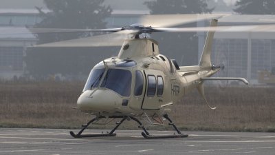Първият медицински хеликоптер прави тестови полет 