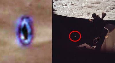 "Извънземен портал" на Луната заснет от Аполо 17