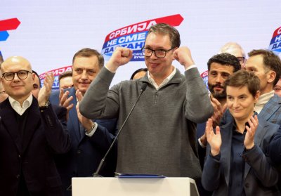 Коалицията на Александър Вучич  Сърбия не трябва да спира печели предсрочните парламентарни