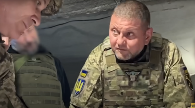 В кабинета на главнокомандващия на украинските въоръжени сили ген Валери
