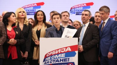 Сръбските управляващи в петък обвиниха опозицията в опит за дестабилизиране на