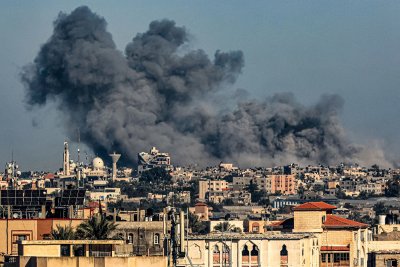 Израел твърди, че е ударил база на "Хамас" 