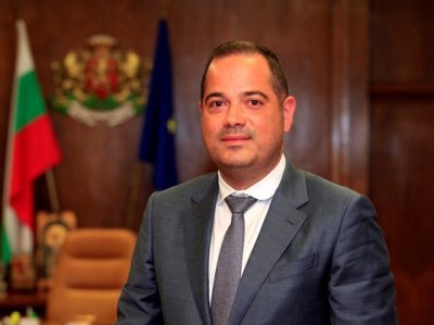 Министърът на вътрешните работи Калин Стоянов главният секретар на МВР