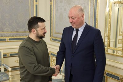 Председателят на Народното събрание Росен Желязков увери президента на Украйна