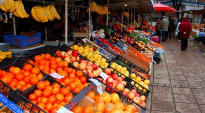 Повечето основни хранителни стоки плодове и зеленчуци наблюдавани от Държавната