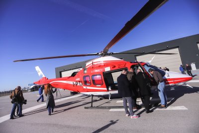 Хеликоптерът може да каца на различни от площадките в болниците