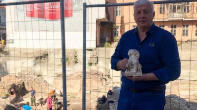 Мраморна статуетка на богинята майка Кибела откриха в Пловдив