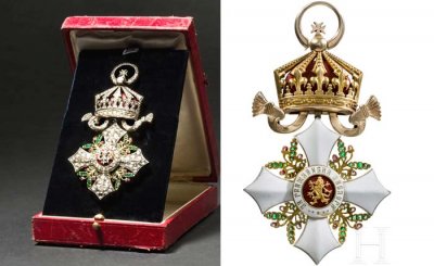 Уникални ордени от злато и диаманти на Фердинанд се появиха на търг в Мюнхен
