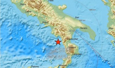 Земетресение 4,4 по Рихтер разлюля Италия