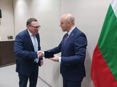 Министърът на правосъдието Атанас Славов се срещна с председателя на