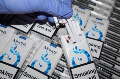 Иззеха голямо количество контрабандни цигари във Видин съобщиха от полицията а